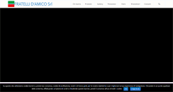 Desktop Screenshot of damicosrl.com